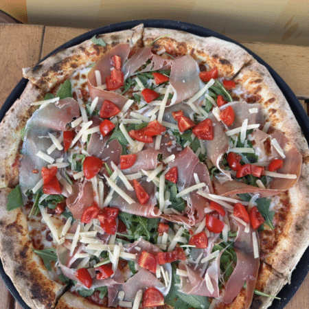 PIZZA PROSCIUTTO CRUDO & RUCOLA 28CM