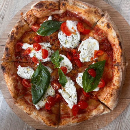 PIZZA&BUFALA SI ROSII CHERRY 28CM